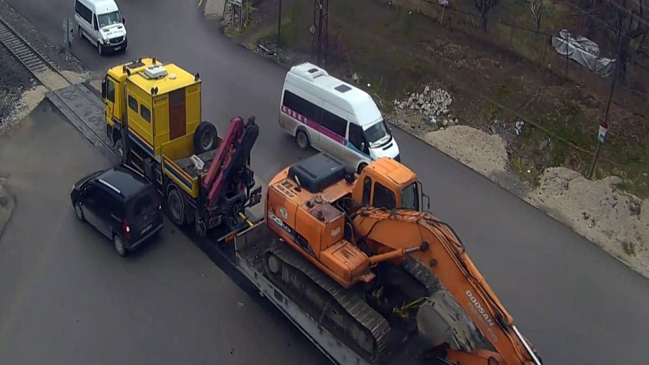 Van’da trafik kazaları MOBESE’ye yansıdı!