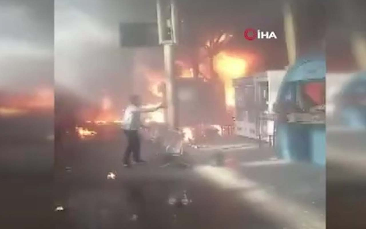 Mısır'ın Başkenti Kahire'de tren istasyonunda yangın çıktı 24 kişi öldü