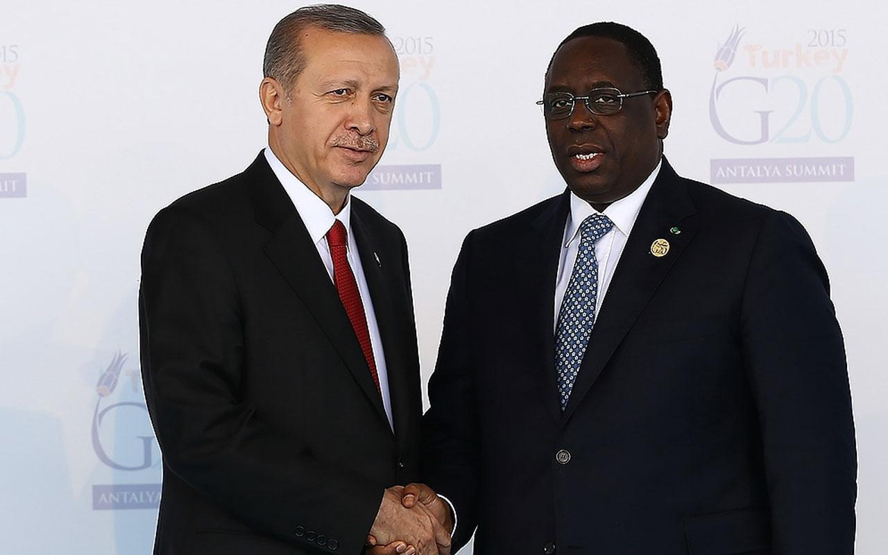 Erdoğan, Senegalli mevkidaşı Sall'i kutladı