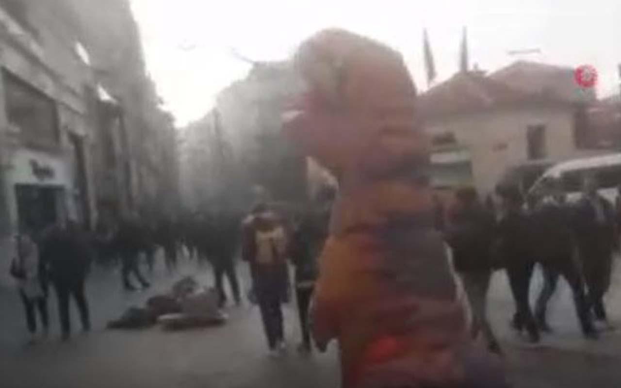 Taksim Meydanı'nda “Dinozor” şaşkınlığı