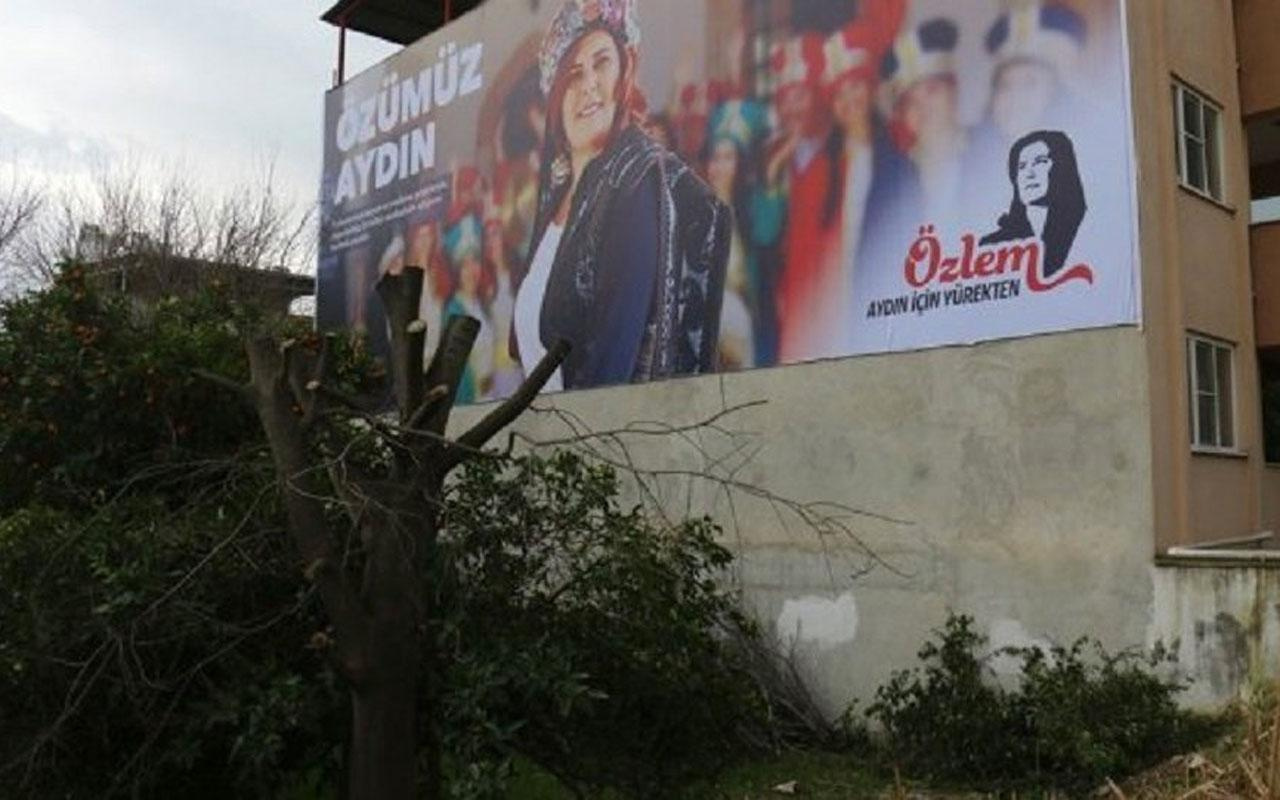 Aydın'da Özlem Çerçioğlu tüm bilboardları kapattı CHP böyle savundu