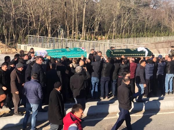 Sancaktepe'de soba faciasında ölen iki kardeş son yolculuğuna uğurlandı