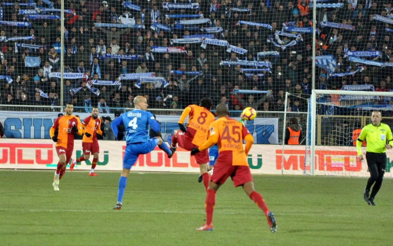 BB Erzurumspor Galatasaray maçı golleri ve geniş özeti