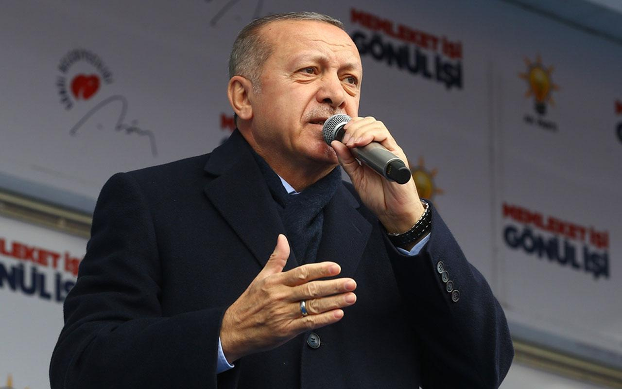 Erdoğan: Haçlı bozuntularına sesleniyorum...