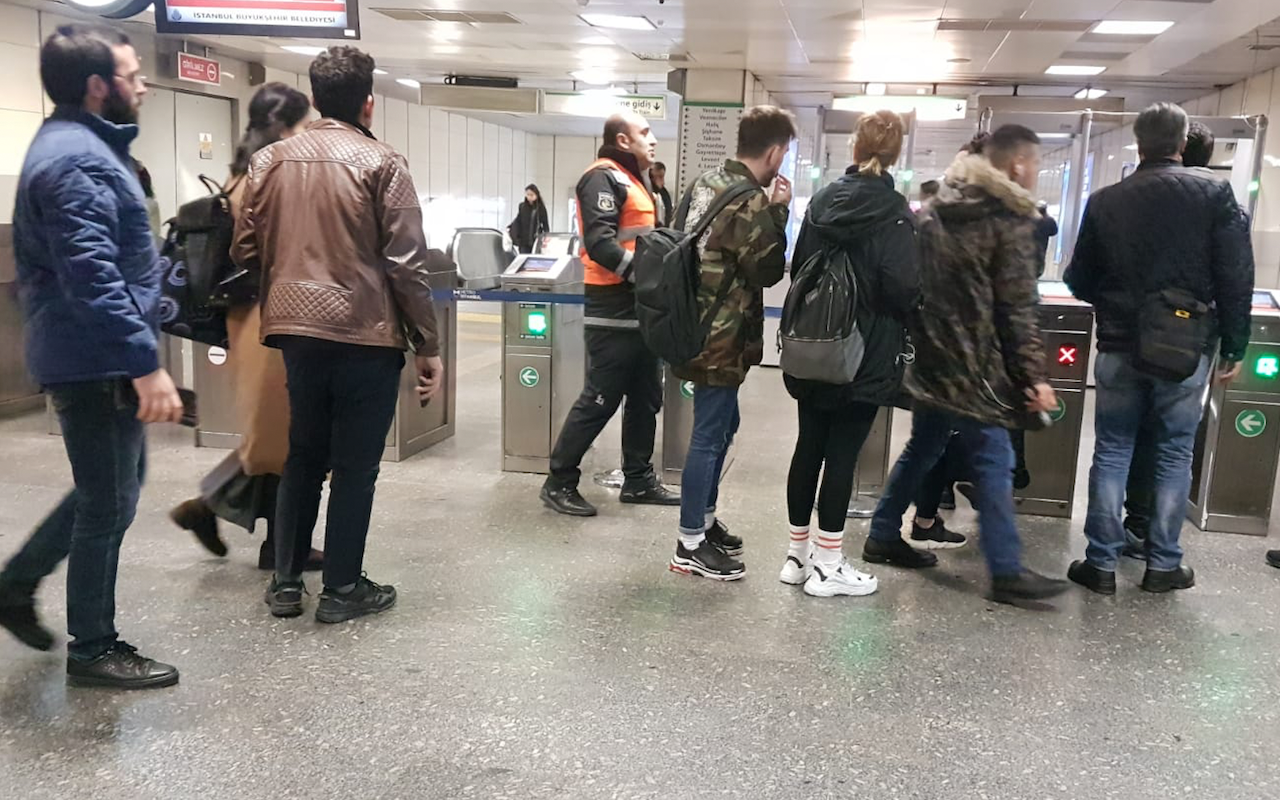 Yenikapı-Hacıosman Metro hattında teknik arıza