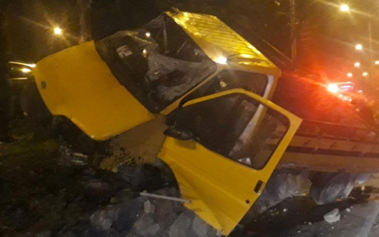 İzmir'de trafik kazası: 1 yaralı