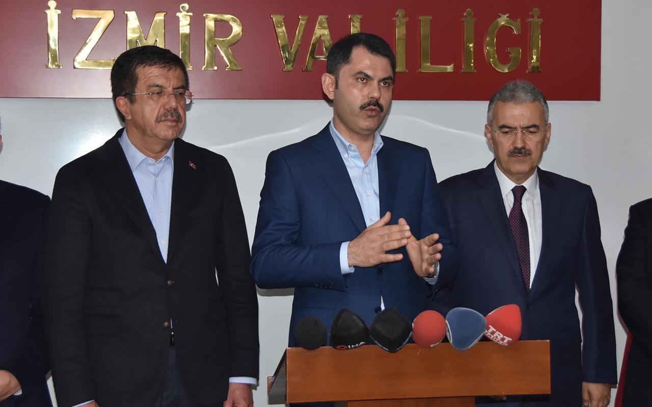 Bakan Murat Kurum'dan İzmir'e 'sosyal konut' açıklaması