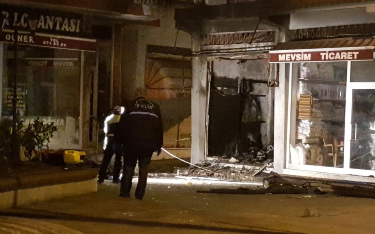 Trabzon Beşikdüzü'nde patlama! 1 Kişi ağır yaralı