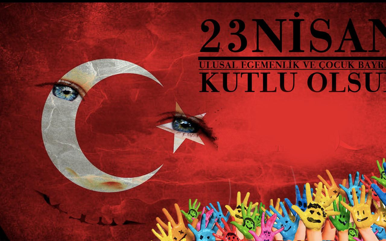 23 Nisan Atatürk sözleri resimli 23 Nisan kutlama sözleri