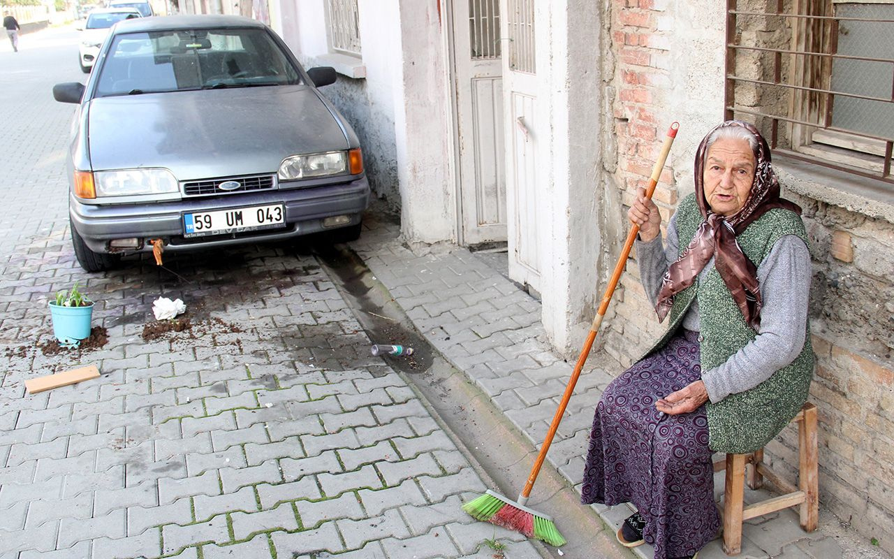 Adana'da film gibi olay: Süper babaanne!