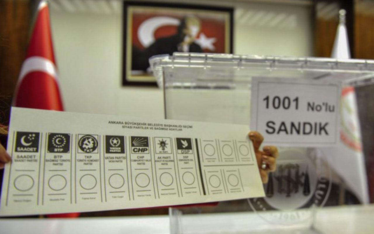 31 Mart yerel seçimlerinde kullanılacak oy pusulaları belli oldu