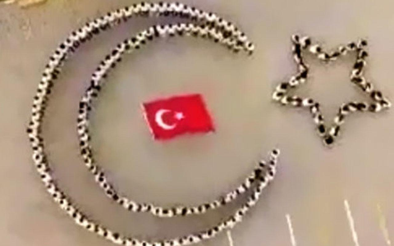 Elazığ'da 250 öğrenci ile muhteşem koreografi