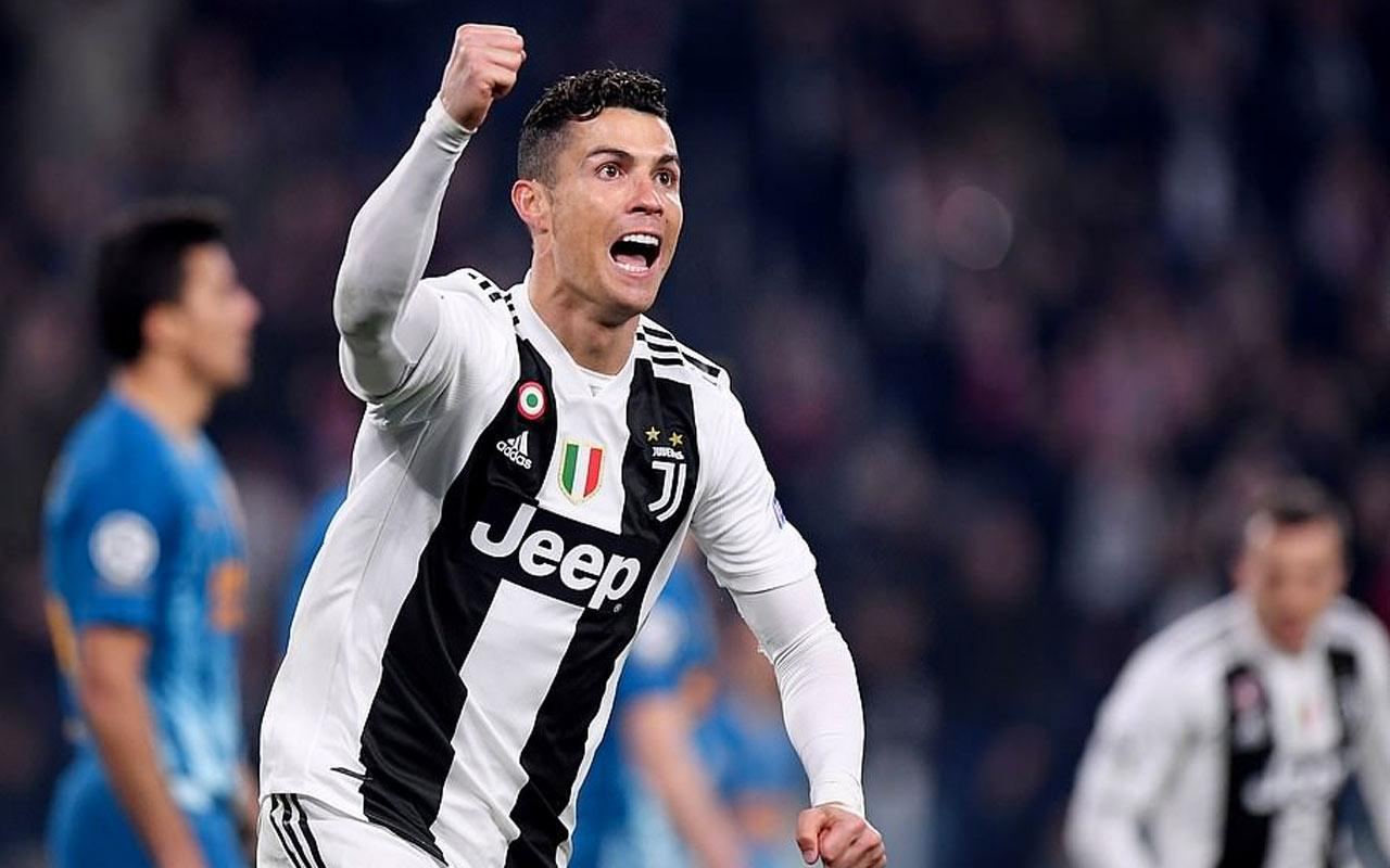 Ronaldo coştu Juventus çeyrek finale yükseldi