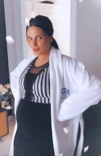 Almeda Abazi'den baby shower açıklaması: Çok gereksiz