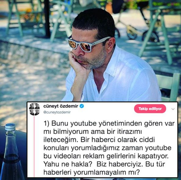 Cüneyt Özdemir Youtube'a ateş püskürdü: Biraz delikanlı ol