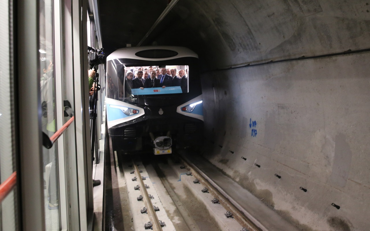 Mahmutbey-Mecidiyeköy metro hattında test sürüşleri başladı