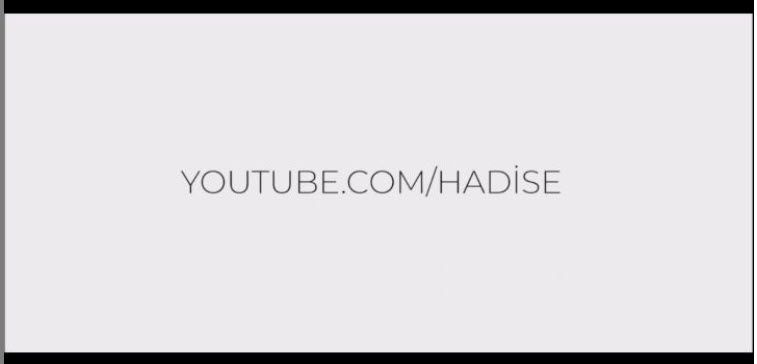 Hadise'den hayranlarına: "Hiçbir yerde görmediğiniz videolarım..."