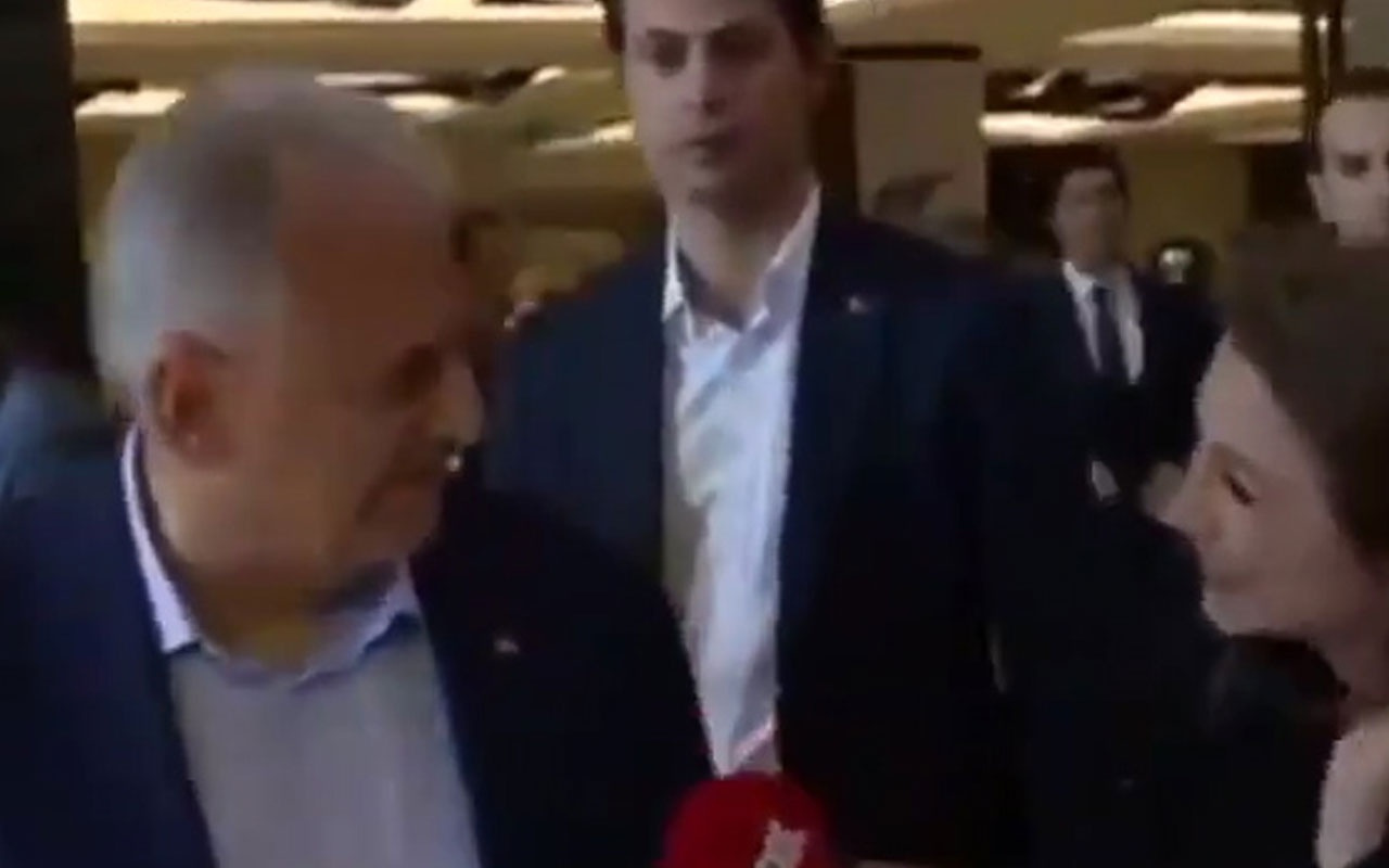 Binali Yıldırım ile muhabirin güldüren anı...