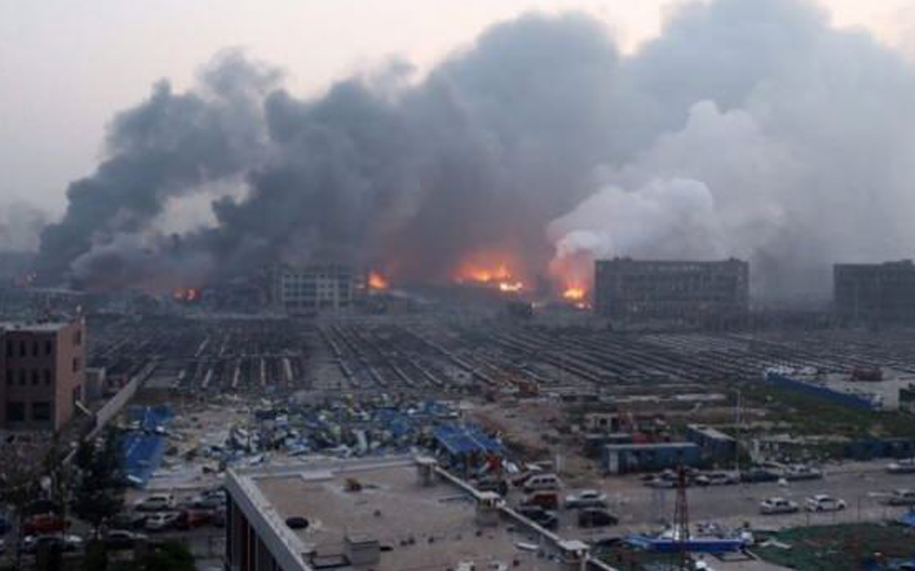 Çin'de fabrika patladı: 44 ölü 640 yaralı