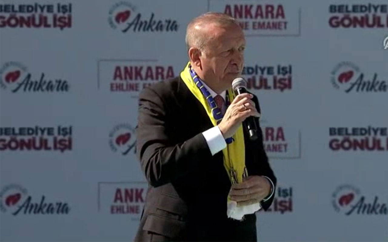 Cumhurbaşkanı Erdoğan:  Bunlara dersi büyük vermek lazım