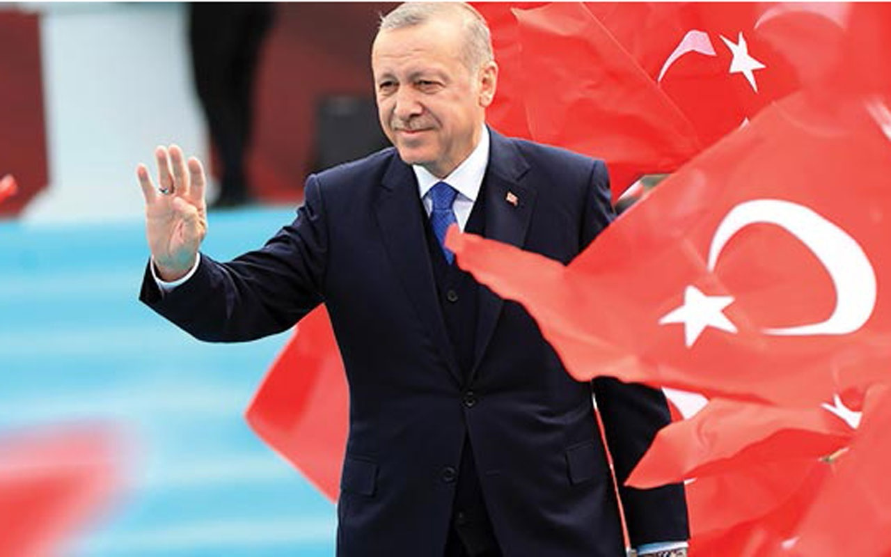 Cumhurbaşkanı Erdoğan, Ankara mitinginde milli sporcu ile görüştü!