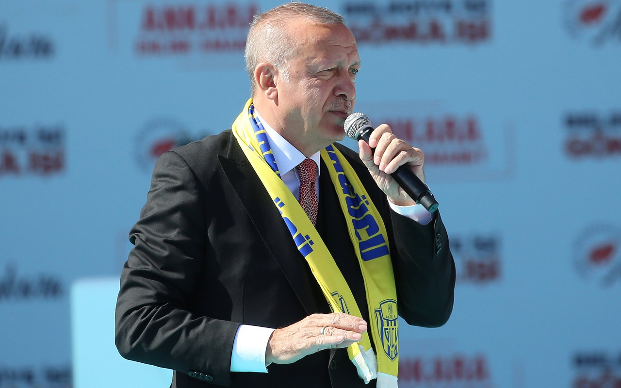 Cumhurbaşkanı Erdoğan'dan Ankara mitinginde önemli açıklamalar