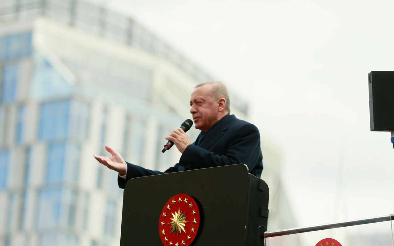 Erdoğan: "Seçimden sonra ilk iş Suriye meselesini masada değil sahada mutlaka çözeceğiz"