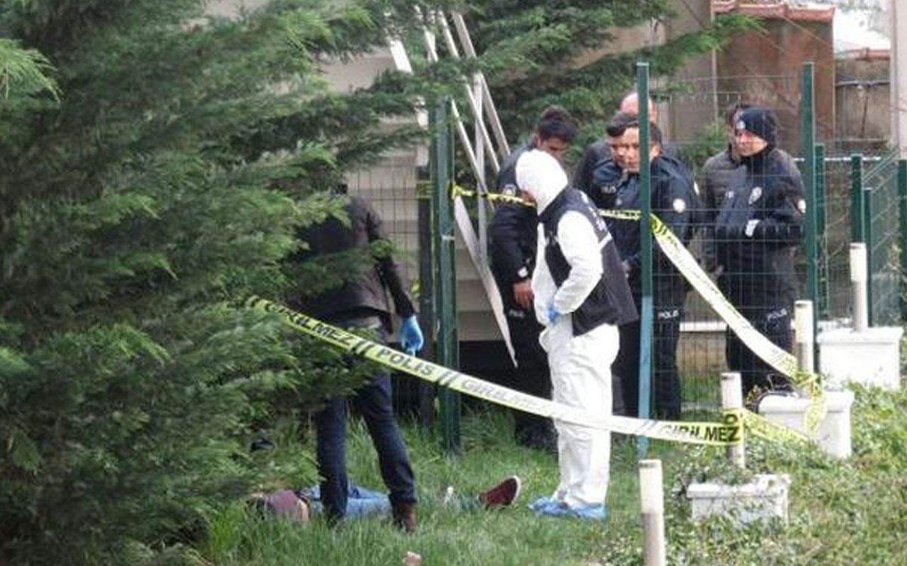Ümraniye'de site bahçesinde erkek cesedi bulundu