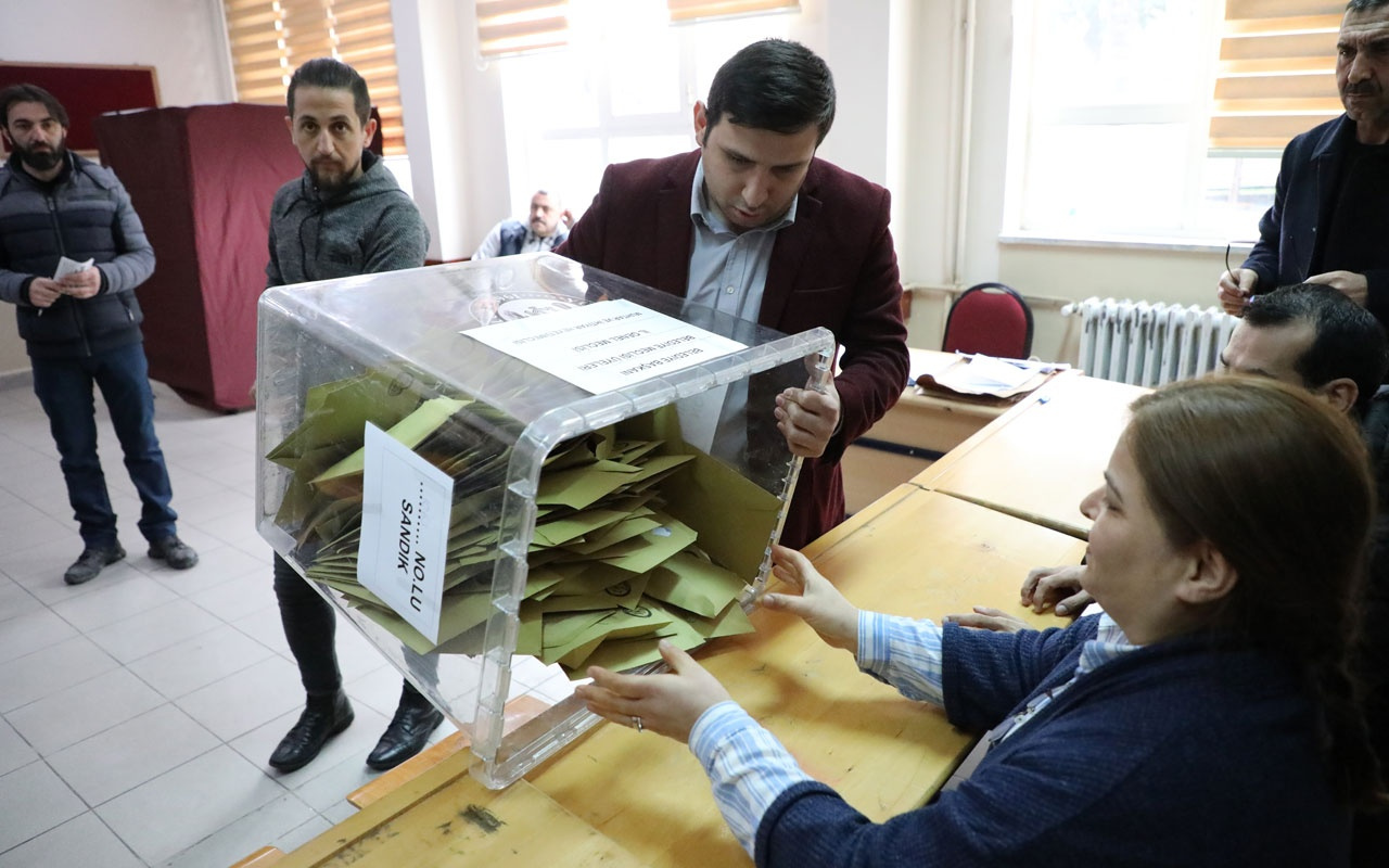 Yerel seçim sonuçları geliyor! Sandıklar kapandı oylar sayılıyor