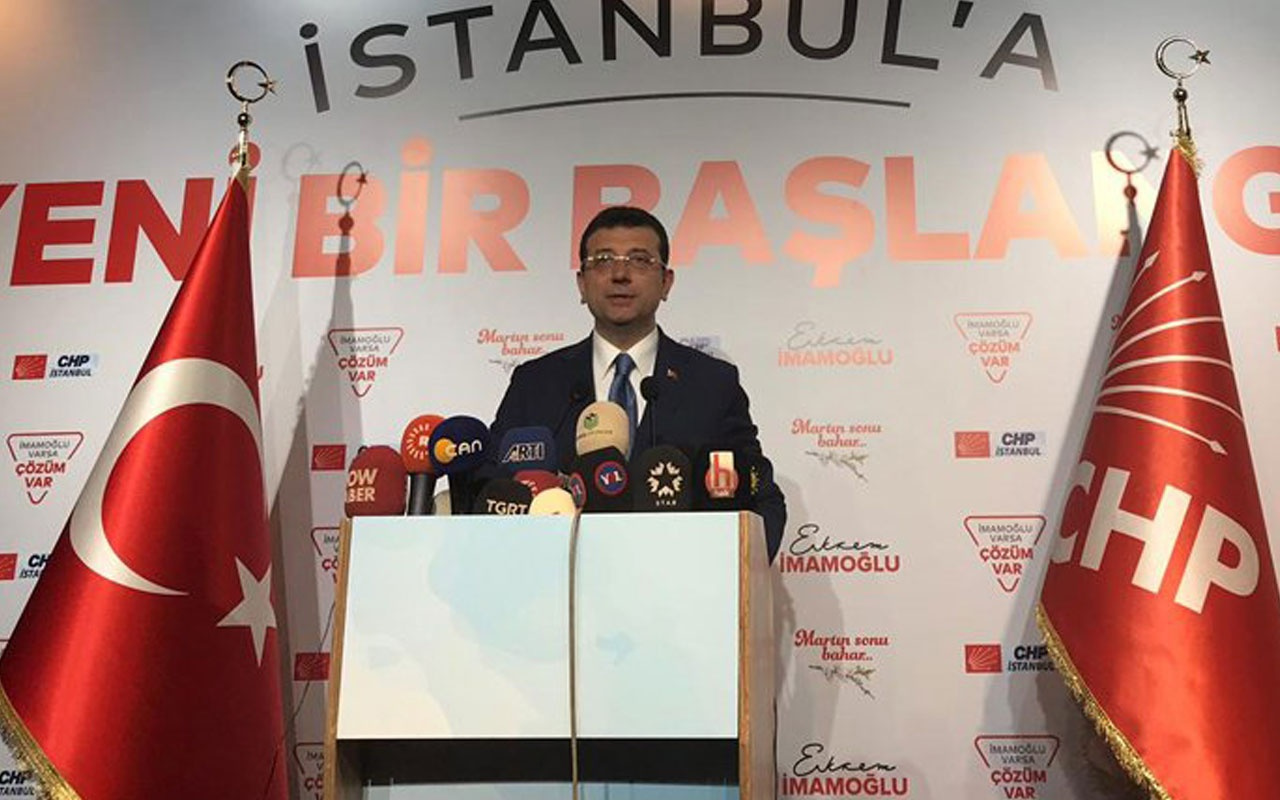 Ekrem İmamoğlu'ndan Yıldırım'a "Tebrik etmeyi bilirim tebrik edilmeyi de beklerim"