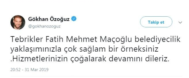 Athena GÃ¶khan'dan Fatih Mehmet MaÃ§oÄŸlu'na tebrik - Sayfa 3