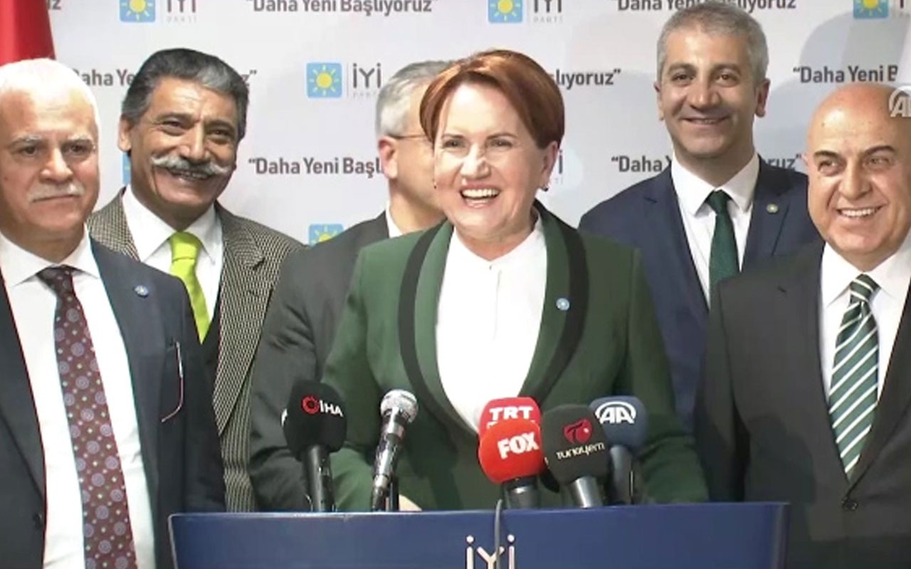 Meral Akşener "Bu seçimin galibi Millet İttifakı’dır "