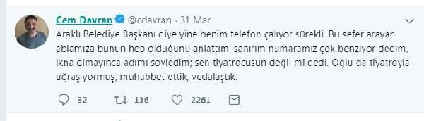 Cem Davran'ın telefonu seçim gecesi susmadı! Başına gelene bakın