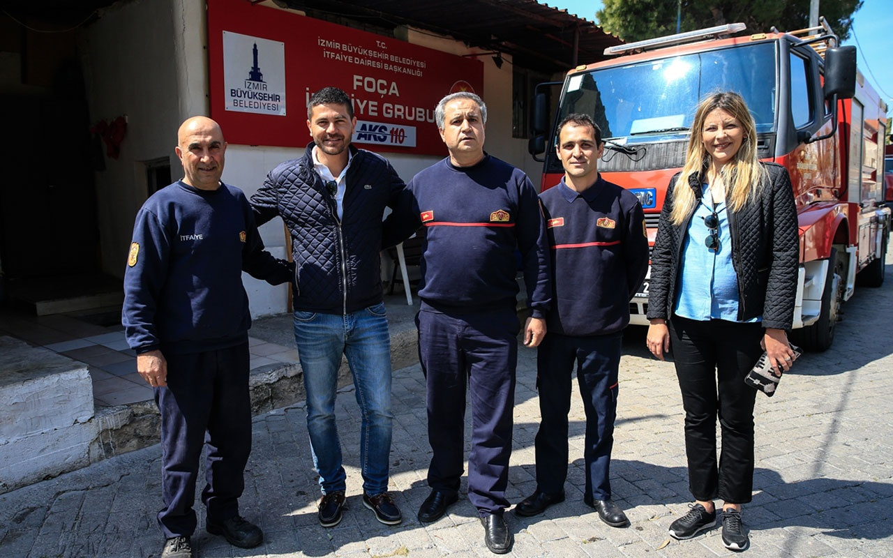 İzmir Foça'da itfaiye erliğinden belediye başkanlığına uzanan başarı hikayesi