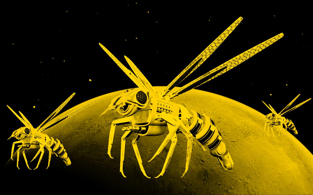 NASA'nın ürettiği 'robot arı' astronotlarla uzaya gidecek