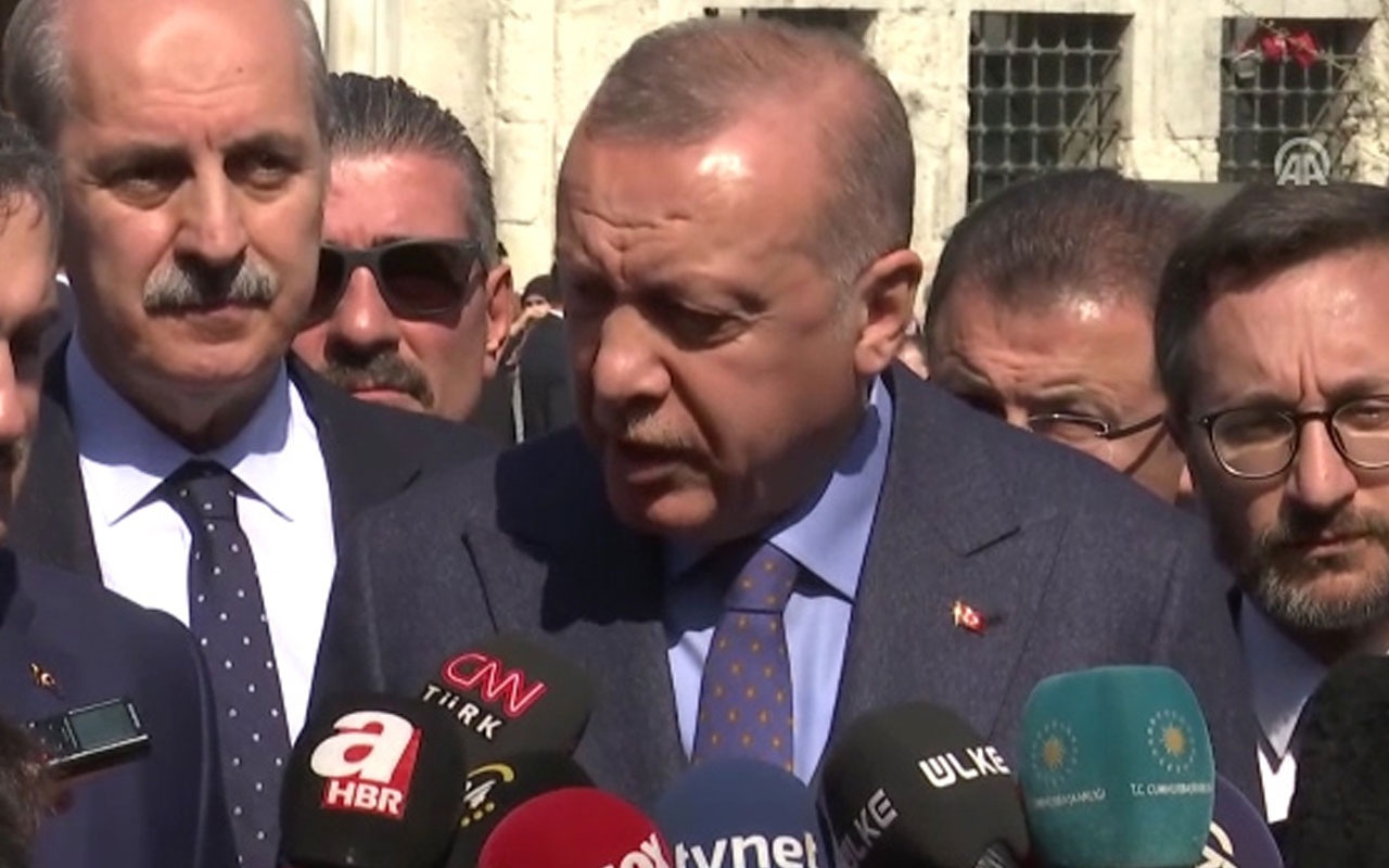 Erdoğan: "Seçim süreci bitmiştir. Şimdi olayın mahkeme süreci var" -