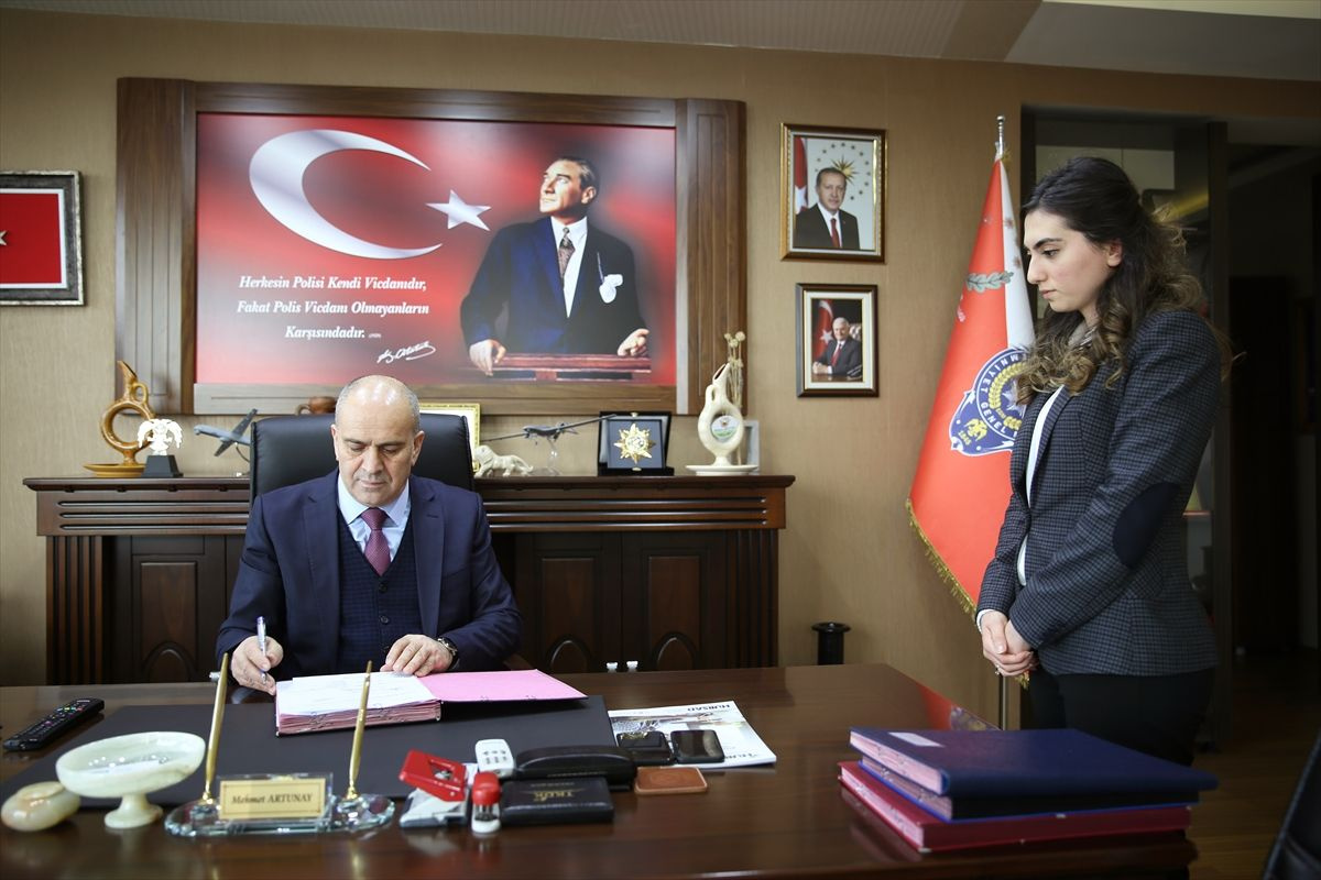 Nevşehir İl Emniyet Müdürü Mehmet Artunay'ın tutkusuna bakın