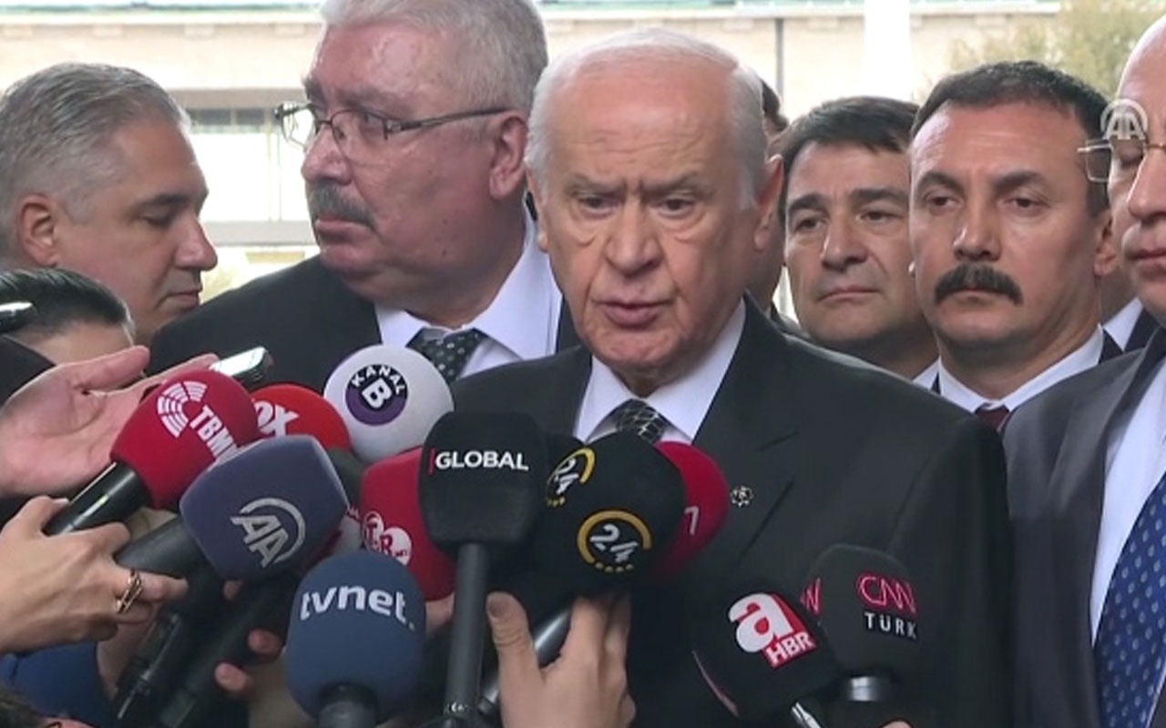 Devlet Bahçeli: "Yeni bir seçim de düşünülebilir"