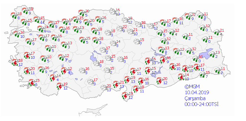 Meteoroloji'den uyarı! Kuvvetli rüzgar ve sağanak geliyor - Sayfa 8