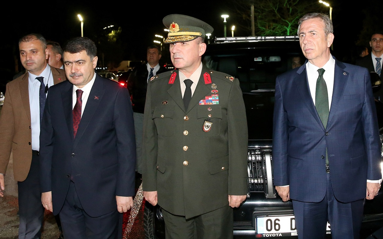 Mansur Yavaş Cumhurbaşkanı Erdoğan'ı karşıladı