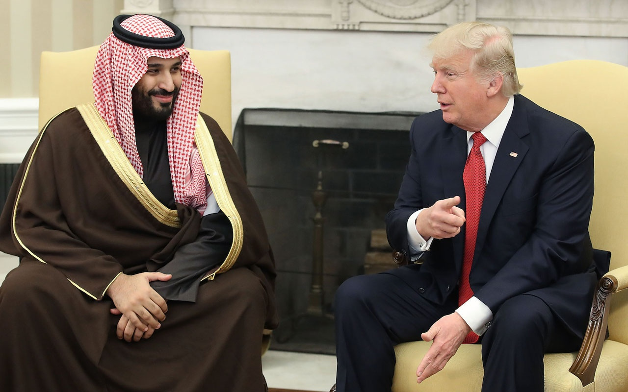 Trump ile Muhammed bin Selman petrol ve İran konusunu görüştü