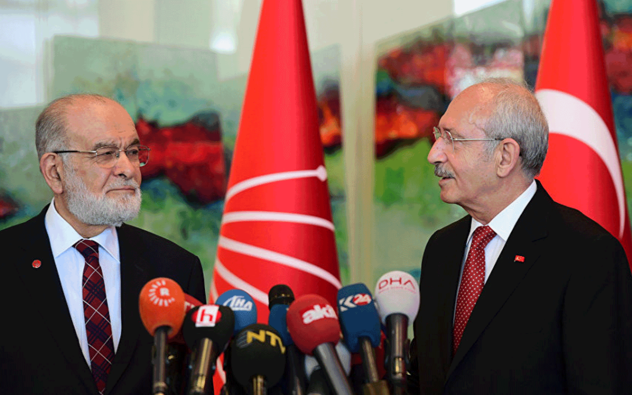 Kılıçdaroğlu ve Karamollaoğlu'ndan ortak basın açıklaması