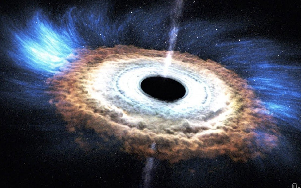 Güneşten 50 milyon kat daha büyük iki kara delik çarpıştı!