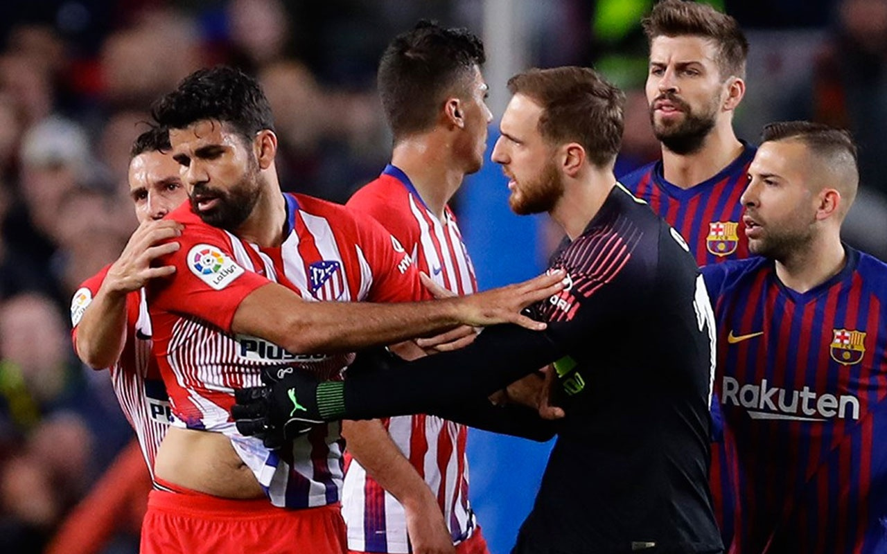 Diego Costa hakemi ana avrat sövdü sezonu kapadı