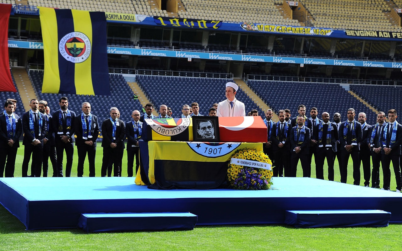 Can Bartu için Fenerbahçe Ülker Stadyumu’nda tören düzenlendi