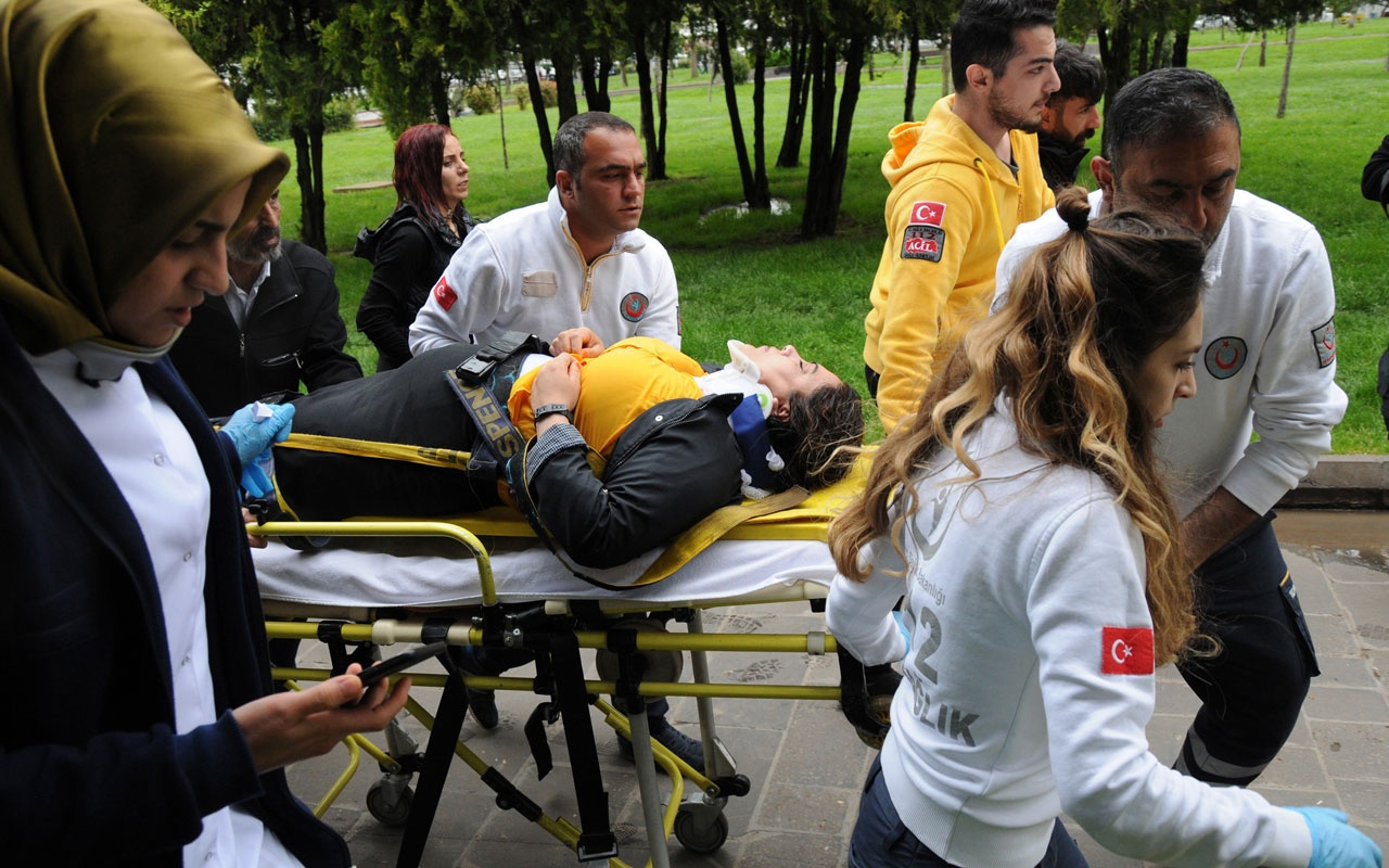 HDP'lilerin izinsiz eylemine polis müdahalesi; milletvekili yaralandı