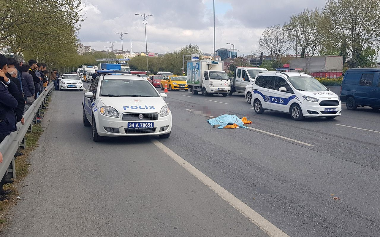 İstanbul'da korkunç kaza! Yaya geçidini kullanmayınca...