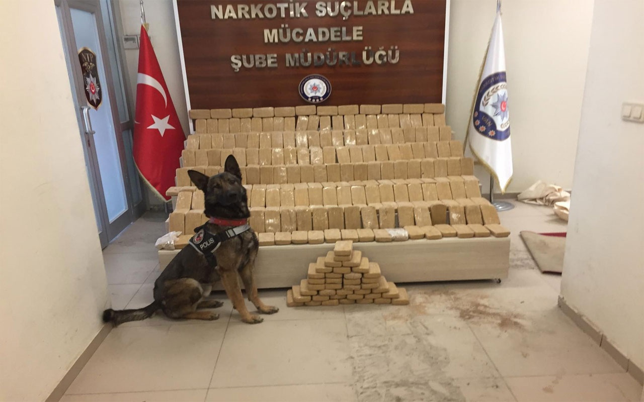 Van'da  155 kilo eroin ele geçirildi