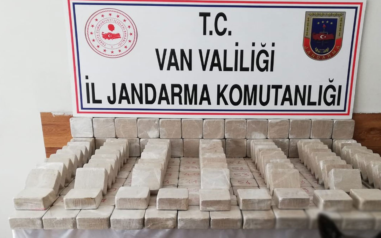 Van'da 101 kilo eroin yakalandı