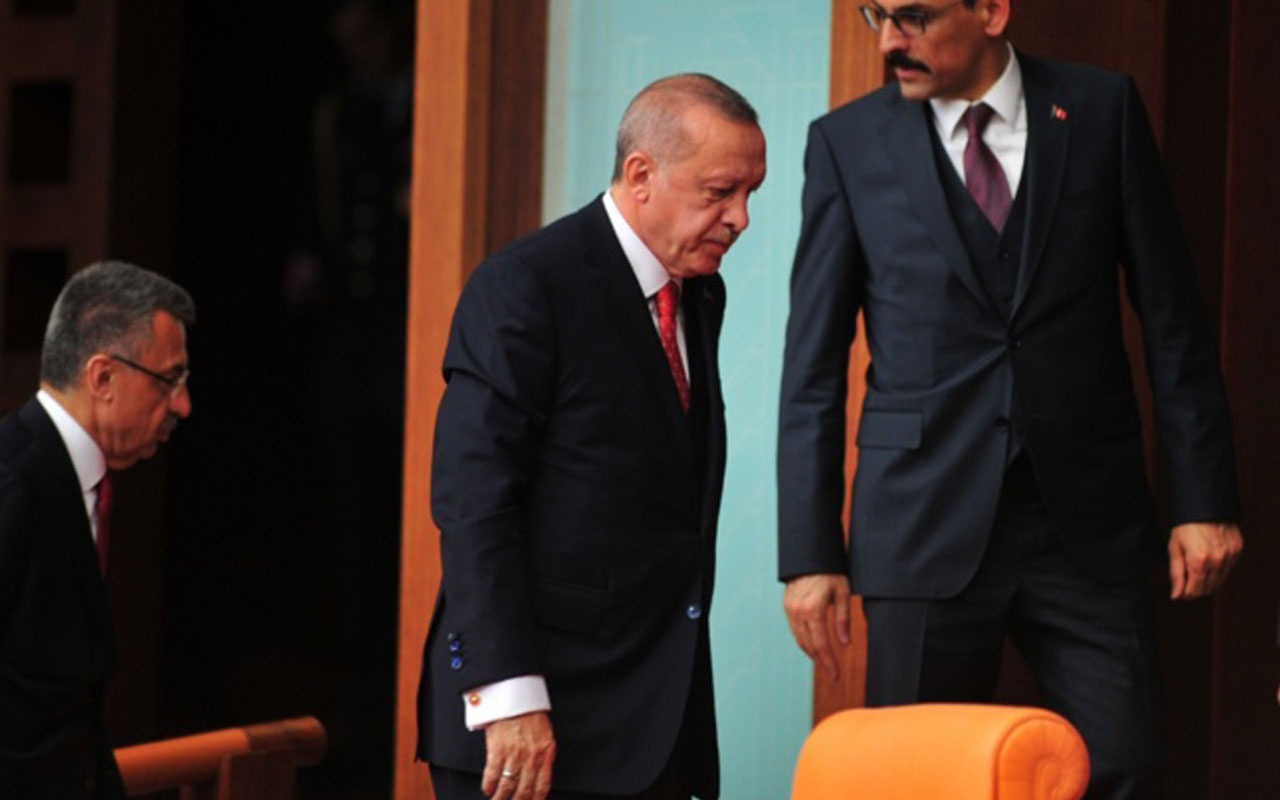 HDP'li Pervin Buldan konuşurken Erdoğan Meclis'i terk etti